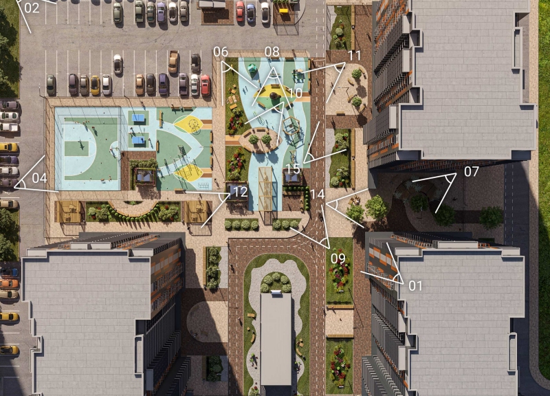 Дом № 6.1-6.4 в ЖК Западные Аллеи - фото 17