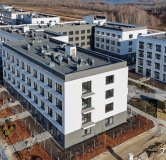 Ход строительства дома № 11 (ГП-5), этап 11 в ЖК Скандиа. Квартал у озера -