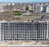Ход строительства дома 25, корпус 1 в ЖК Хито -