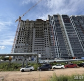 Ход строительства дома 309а, корпус 1 (секция 4, 4 этап) в ЖК Мир -