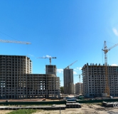 Ход строительства дома 7 в ЖК Сезоны -