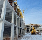Ход строительства дома № 11 Позиции 6,7,8 в ЖК Космос -