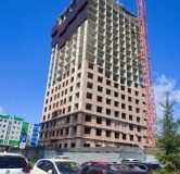 Ход строительства дома 27, корпус 3 (ГП-4) в ЖК Ньютон -