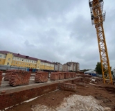 Ход строительства дома 5 в ЖК Тепло -