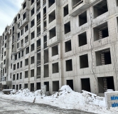 Ход строительства дома 54, корпус 6 (Б) в ЖК 17 линия -