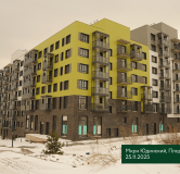 Ход строительства дома № 1.1 в ЖК Плодово-Ягодный -