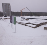 Ход строительства дома 5 в ЖК Разум в Академическом -