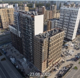 Ход строительства дома № 16, ГП-72.206 в ЖК Прео -
