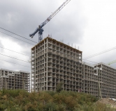 Ход строительства дома 1-4 в ЖК Уральский сад -