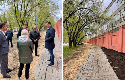 Новый тротуар построят на улице Пушкина в Нижнем Новгороде до июня - фото 1