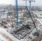 Ход строительства дома 1 (4) в ЖК Univers (Универс) -