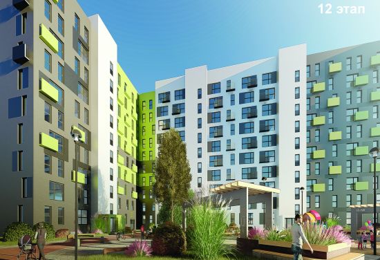 Дом 12 в ЖК Никс Лайн на Блюхера