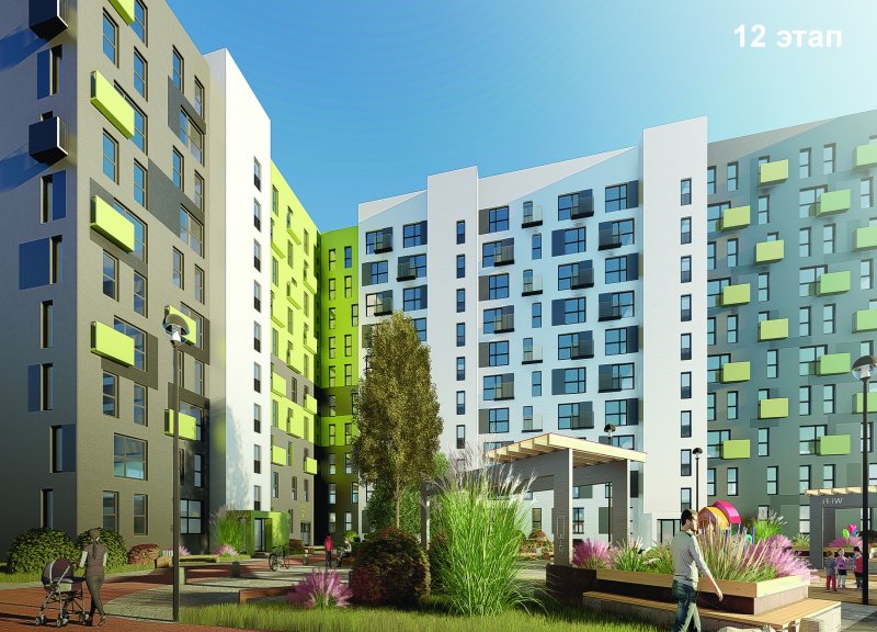 Дом 12 в ЖК Никс Лайн на Блюхера - фото 1