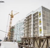 Ход строительства дома 2, 2 этап в ЖК Родные росы -