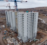 Ход строительства дома 5.3 (3 этап) в ЖК Классика -