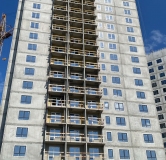 Ход строительства дома 4.5 в ЖК ЭКО-квартал на Кедровой -