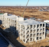 Ход строительства дома № 3 (ГП-8) в ЖК Смородина -