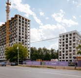 Ход строительства дома 93, корпус 1 в ЖК По ул. Полевая -