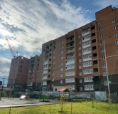 Ход строительства дома 84, секция 2 в ЖК На Ленина -