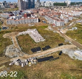 Ход строительства дома 4 в ЖК Центральный Парк -