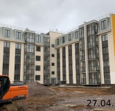 Ход строительства дома 93, корпус 5 в ЖК UP-квартал Пушкинский -