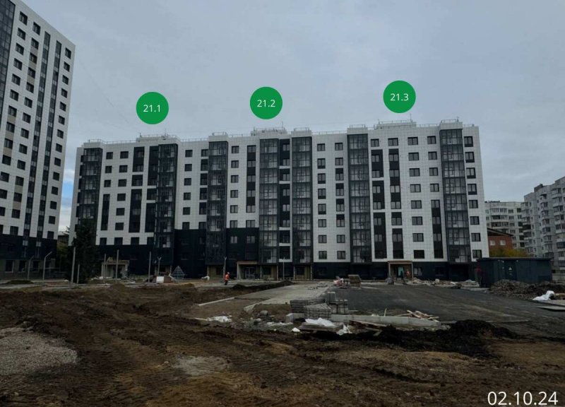 Дом 19, секция 21.1, 21.2, 21.3 в ЖК Авиатор (Авиатоr) - фото 1