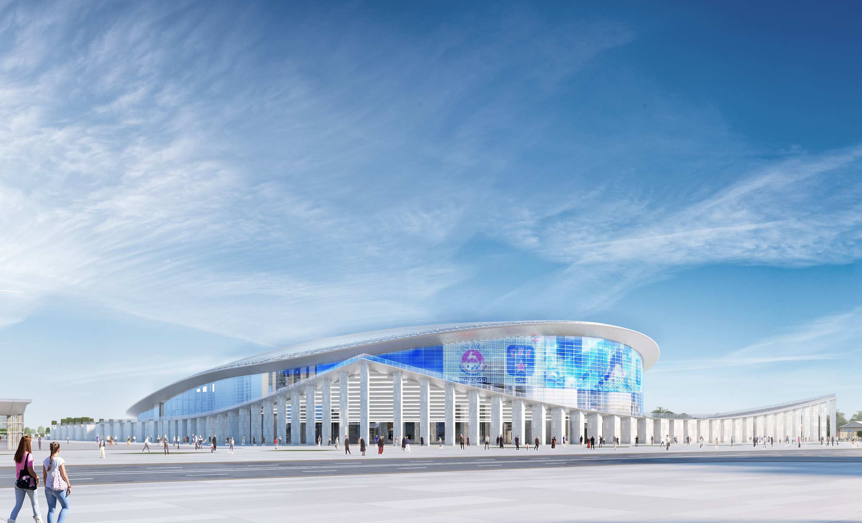 Ледовый дворец на Стрелке в Нижнем Новгороде могут достроить раньше 2025 года - фото 1