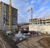 Ход строительства дома 4 в ЖК ОК: Премиум -