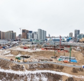 Ход строительства дома 1 в ЖК Небо над Енисеем -