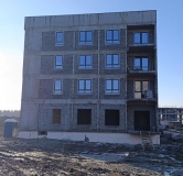 Ход строительства дома Литер 1 кв 7.2 в ЖК Усадьба Гостагаевская -