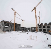 Ход строительства дома 1827 (ГП-75) в ЖК Беринг -