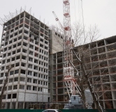 Ход строительства дома 29б, 3 этап, секция 9-11 в ЖК Заря -