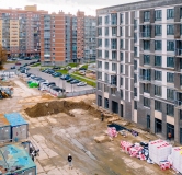 Ход строительства дома 30 в ЖК Живи! в Рыбацком -