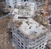 Ход строительства дома 2 в ЖК Лес -