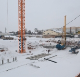Ход строительства дома 5 в ЖК Новое Измерение -