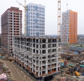 Ход строительства дома 5 в ЖК Арт-квартал Выше -