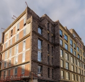 Ход строительства дома 110 в ЖК Кастура Таун -