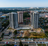 Ход строительства дома секция 2а,2б,2в в ЖК Астон. Шесть звёзд -