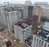 Ход строительства дома Литер 1.2 в ЖК Патрики -