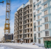 Ход строительства дома 1.2 в ЖК Родные росы -