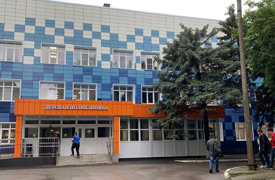 В Ростове открылась после капремонта поликлиника при областной детской больнице