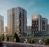 Ход строительства дома 6 в ЖК Крылья -