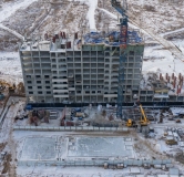 Ход строительства дома № 2, квартал 4 в Макрорайон Амград -