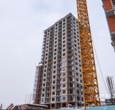 Ход строительства дома 4 в ЖК Модернист -