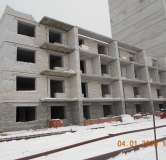 Ход строительства дома блок Б в ЖК Перспектива -