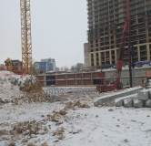 Ход строительства дома 2 в ЖК Расцветай на Кропоткина -