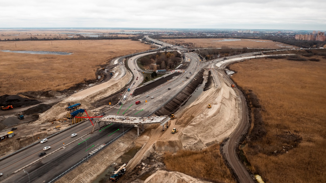 На Южном подъезде к Ростову изменится схема движения с 12 марта - фото 1