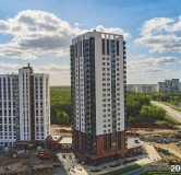 Ход строительства дома 141.23 в ЖК Ньютон -