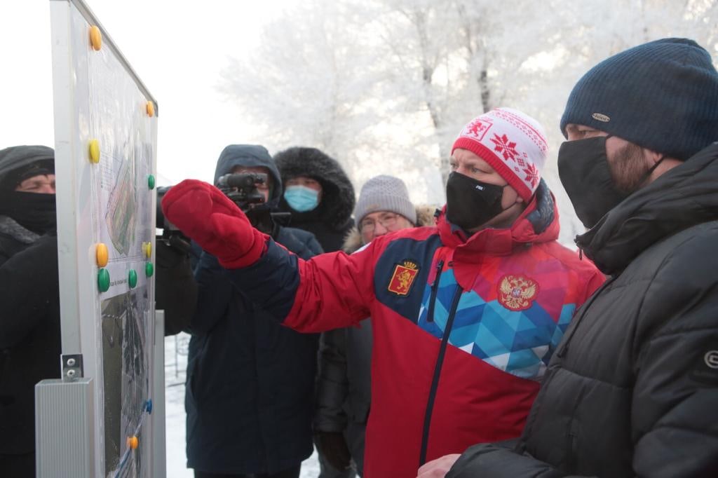 За торговым центром «Красноярье» в этом году благоустроят набережную