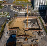 Ход строительства дома 1.1 в ЖК LEMONT -